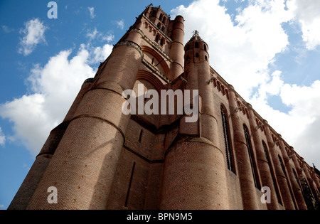 Sainte Cecile in Albi, France is largest brick-built cathedral in world Stock Photo