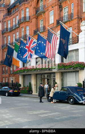 CLARIDGE'S, Brook Street, Mayfair, London W1, United Kingdom Stock Photo