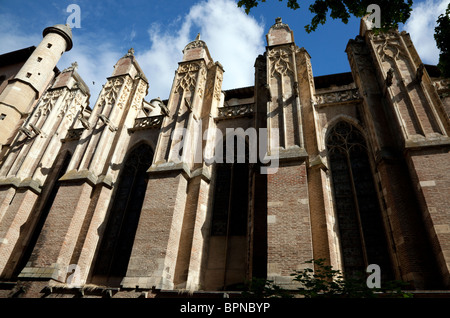 Cathedrale de St-Etienne (detail), Toulouse, France Stock Photo