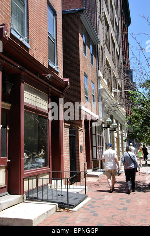 Street in Philadelphia, Pennsylvania, USA Stock Photo