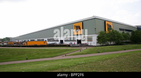 JCB World Headquarters factory, Rocester, Staffordshire, England, UK United Kingdom GB Great Britain Stock Photo