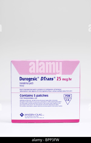 Fentanyl (also known as fentanil, Sublimaze, Actiq, Durogesic, Duragesic,  Fentora, Matrifen, Haldid) is a potent, synthetic opioid analgesic with a  ra Stock Photo - Alamy