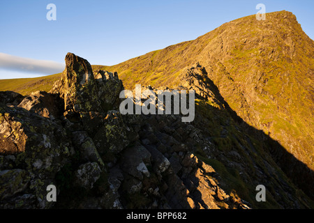 Sharp Edge, Blencathra, English Lake District, Cumbria Stock Photo