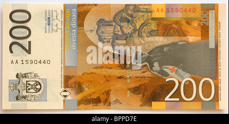 Serbia 200 Dinara, P 58a 2011 UNC Srbije P 58 A - Foto 4
