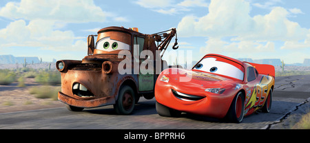 LIGHTNING MCQUEEN & MATER CARS (2006 Stock Photo, Royalty Free Image ...