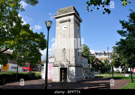 War memorial, Stockwell Memorial Gardens, Stockwell, London Borough of Lambeth, Greater London, England, United Kingdom Stock Photo