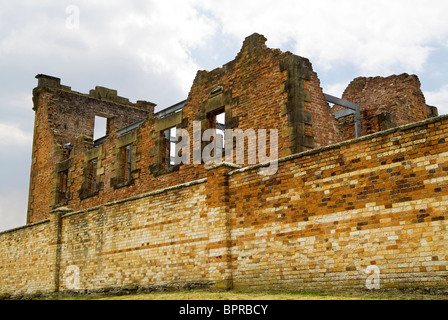 The ruins of the Hospital at Tasmania's historic Port Arthur site, Australia. Stock Photo