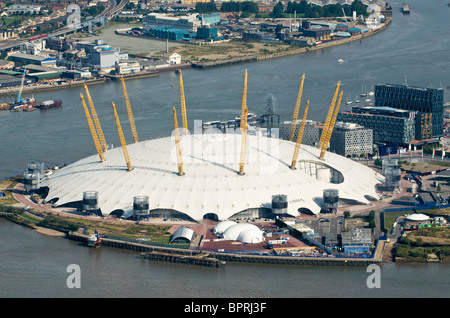 The O2 on North Greenwich Peninsula Stock Photo