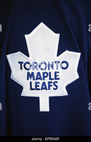 Toronto Maple Leafs ice hockey shirt Stock Photo