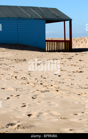 Beach Hut On Beach Margate Kent England Stock Photo 3254312 Alamy