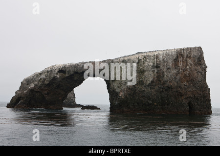 Arch Rock, Anacapa Island, Channel Islands National Park, California, United States of America Stock Photo