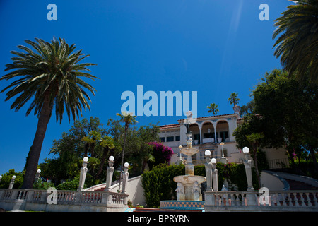 Exterior of Casa del Sol guesthouse, Hearst Castle, California, United States of America Stock Photo