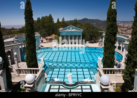 Neptune pool, Hearst Castle, California, United States of America Stock Photo