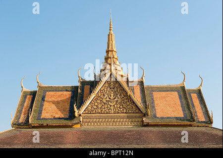 Banquet Hall, The Royal Palace, Phnom Penh, Cambodia Stock Photo