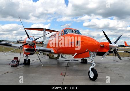 Beechcraft King Air, Super King Air 350 twin-turboprop aircraft Stock Photo