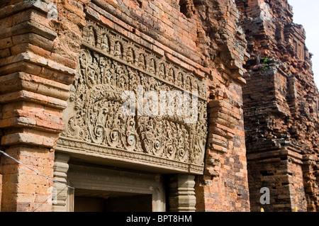 Prasat Neang Khmao, Takeo, Cambodia Stock Photo