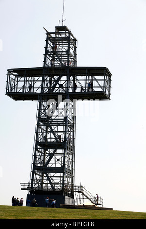 Bald Knob Cross in Alto Pass Southern Illinois Stock Photo - Alamy