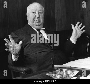 ALFRED HITCHCOCK DIRECTOR (1968) Stock Photo