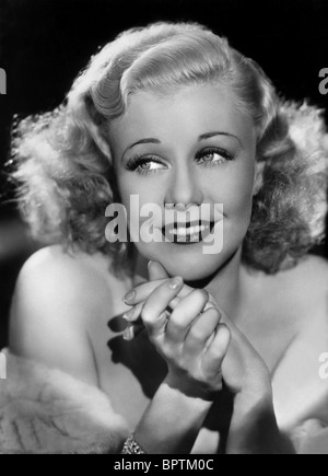 GINGER ROGERS ACTRESS & DANCER (1940) Stock Photo