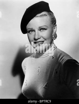 GINGER ROGERS DANCER/ACTRESS (1952) Stock Photo