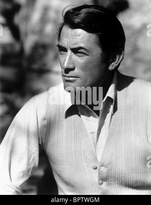 GREGORY PECK ACTOR (1960) Stock Photo