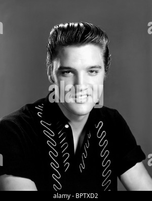ELVIS PRESLEY SINGER & ACTOR (1958) Stock Photo