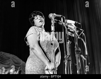ELLA FITZGERALD SINGER (1961) Stock Photo