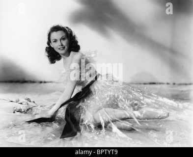 HAZEL COURT ACTRESS (1948) Stock Photo