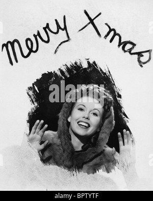 HAZEL COURT ACTRESS (1948) Stock Photo