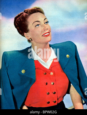 JOAN CRAWFORD ACTRESS (1956) Stock Photo