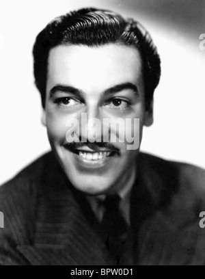 CESAR ROMERO ACTOR (1959) Stock Photo