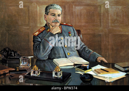 JOSEPH STALIN GENERAL SECRETARY 01 June 1940 Stock Photo