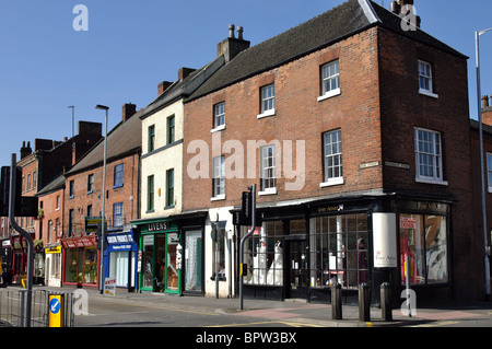 Burton-on-Trent High Street early 1900s Stock Photo: 58380385 - Alamy