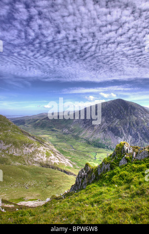 Ogwen Valley Snowdonia Wales Stock Photo
