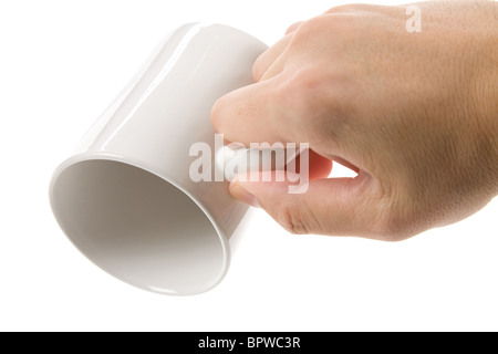 Coffee Mug close up shot Stock Photo