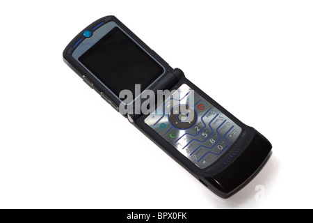 Open Flip Phone stock image. Image of background, space - 108536771