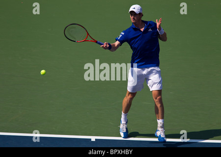 Andy Murray (GBR) competing at the 2010 US Open Tennis Stock Photo