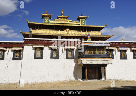 Samye Monastery Exterior, Tibet Stock Photo