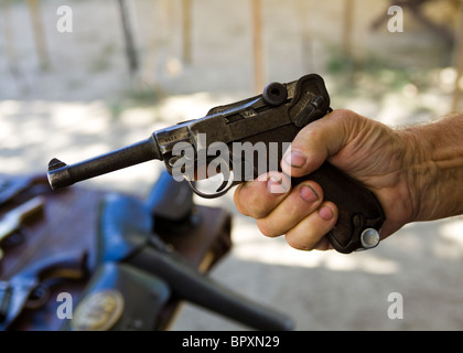 German Luger P08 handgun Stock Photo