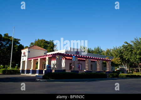 A Taco Bell restaurant in Modesto California Stock Photo