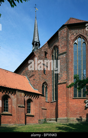 Klosterkirche des ehemaligen Augustiner-Chorherrenstifts in Bordesholm, Schleswig-Holstein Stock Photo