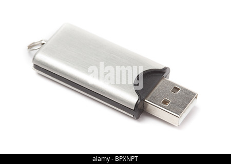 USB flash drive isolated Stock Photo