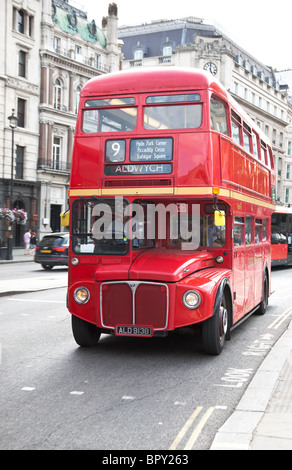 London routemaster bus Stock Photo