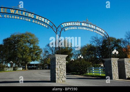 Entrance to Tennessee Walking Horse National Celebration Grounds
