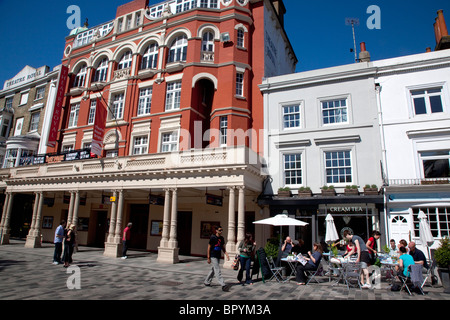 England, East Sussex, Brighton, Exterior of the Theatre Royal in New Road. Stock Photo