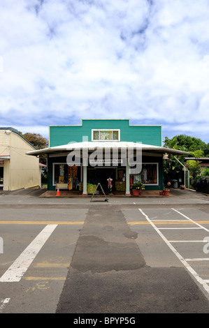 Shop in main street of Honoka'a, Big Island, Hawaii USA Stock Photo