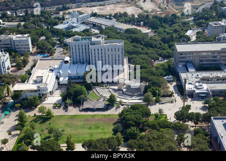 Aerial photograph of the Technion - Israel's institute of Technology in Haifa Stock Photo