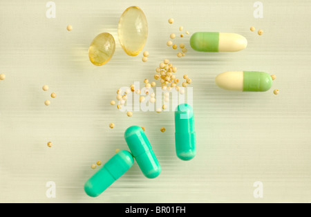 close up of medicine Stock Photo