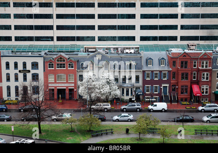 Buildings on Pennsylvania Avenue Stock Photo