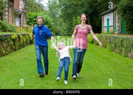 Model Release Family lifestyle Copyright : www.georgeimpeyphotographer.co.uk Stock Photo